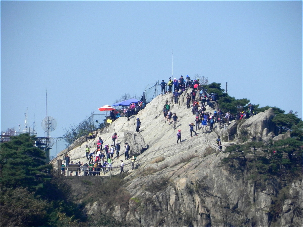 정상 풍경 이미지