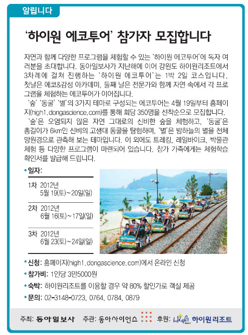 하이원투어 이미지