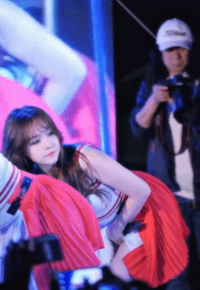 실수하고 놀란 걸스데이 민아.gif | 인스티즈