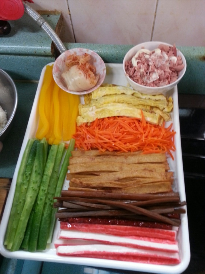 손수김밥 이미지