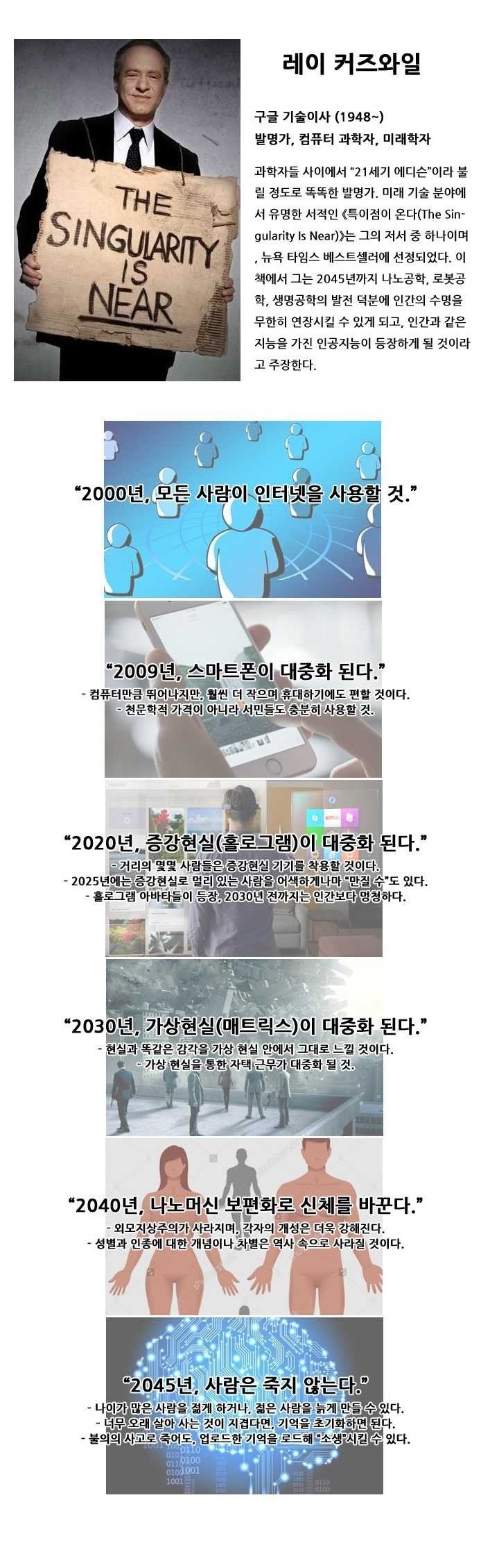 미래학자이자 구글이사가 예측한것들.jpg | 인스티즈