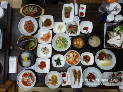 송산한정식 이미지