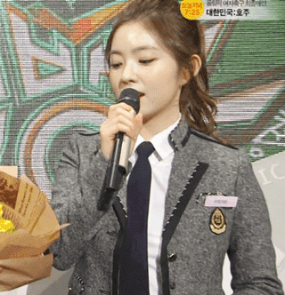 뮤직뱅크 교복 아이린.gif | 인스티즈