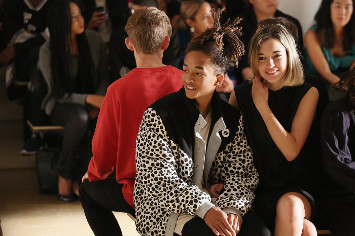 여친이랑 패션쇼보는 윌스미스 아들 | 인스티즈