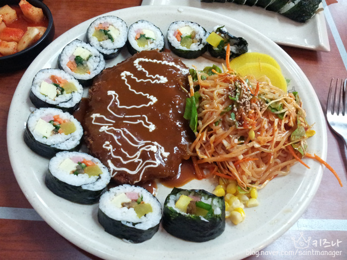 김밥천국에서 가장 비싼 만수르 정식.jpg | 인스티즈