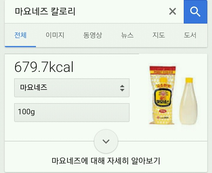 마요네즈가 칼로리 폭탄인 이유.kcal | 인스티즈
