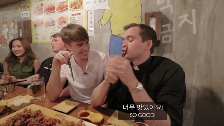 [영국남자] 영국신부님 홍대에서의 첫치맥 | 인스티즈