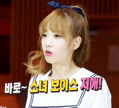 러블리즈 지애.gif | 인스티즈