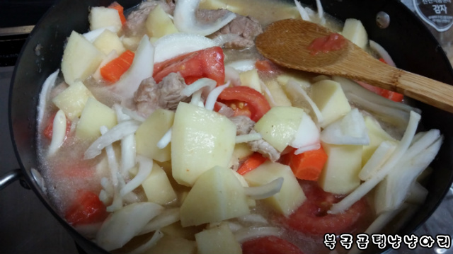 굵직굵직한 스테미나 넘치는 남자의 카레!! | 인스티즈