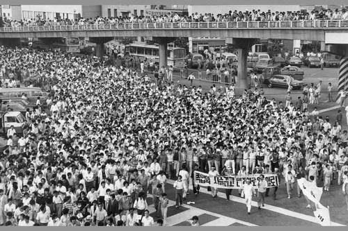 87년 6월 항쟁 부산 사진 | 인스티즈