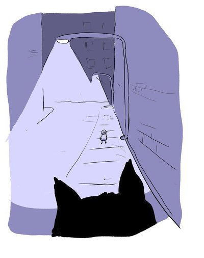 길을 잘못 들어간 고양이 | 인스티즈