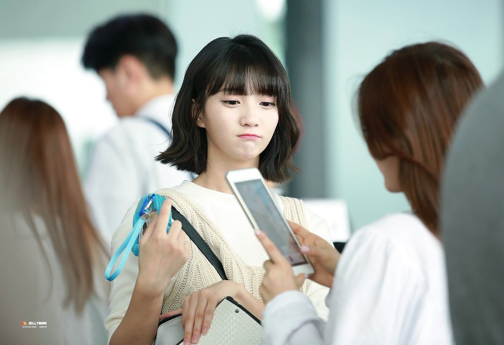 오마이걸 비니 공항사진.jpg | 인스티즈