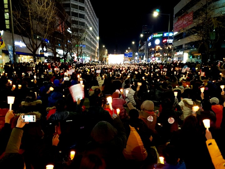 어제 광주 금남로 시위분위기 입니다 | 인스티즈