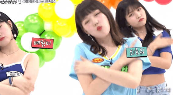 오늘자 주간아이돌 여자친구.gif | 인스티즈