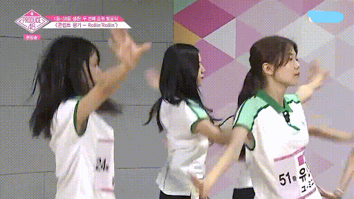 [프듀48] 유독 드립들이 흥했던 8회 방송분.gif | 인스티즈