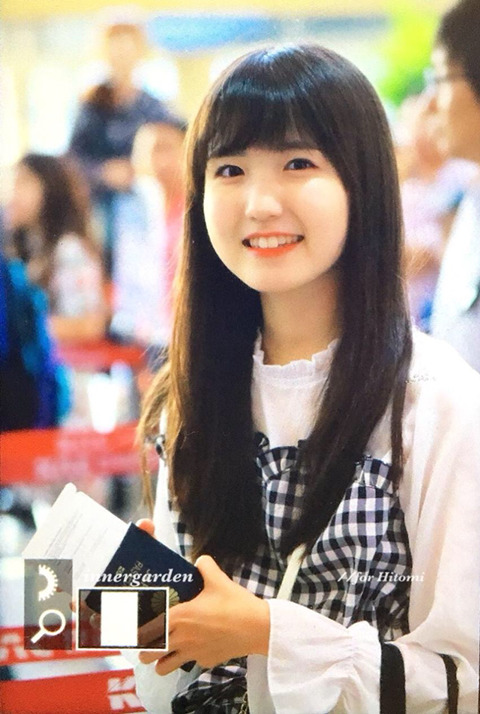 {아이즈원} 오늘도 꿈과 희망을 갖고 일본으로 가는 혼다 히토미 | 인스티즈