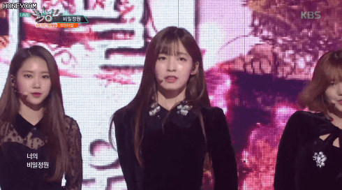 2.2 뮤뱅 오마이걸 - 비밀정원 아린.gif | 인스티즈