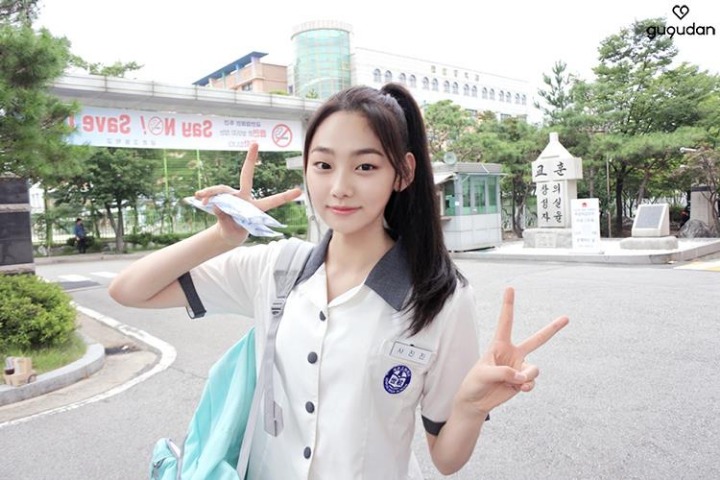 강미나 드라마 촬영 모습.jpg | 인스티즈