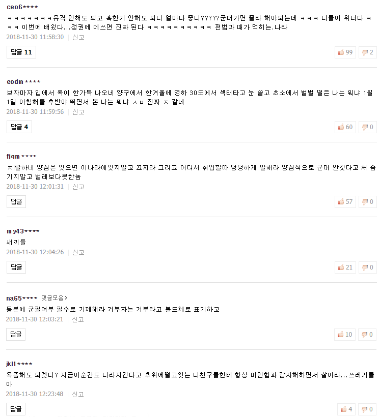 서로 격려하는 양심적 병역거부자 | 인스티즈