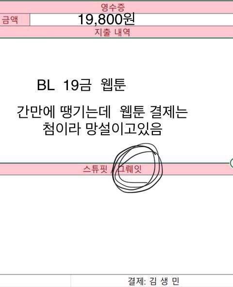 고독한 생민방에 19금 BL 현금결제를 결재요청해보았다 | 인스티즈