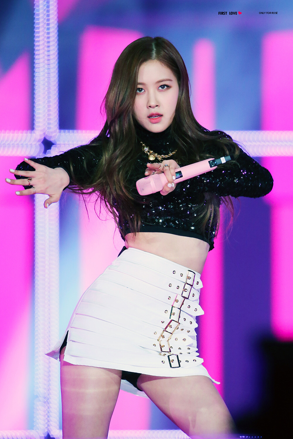 블랙핑크 로제 가요대전.jpgif | 인스티즈