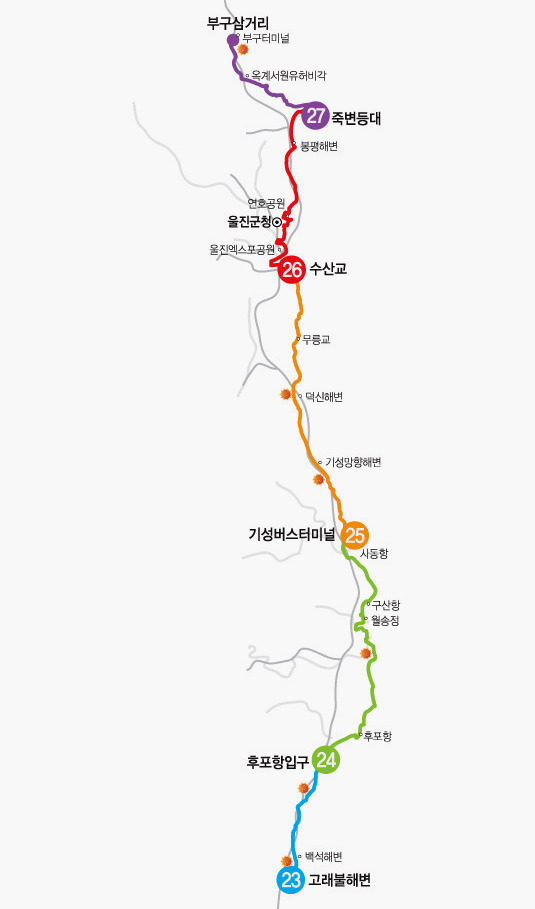 해파랑길 25코스 이미지