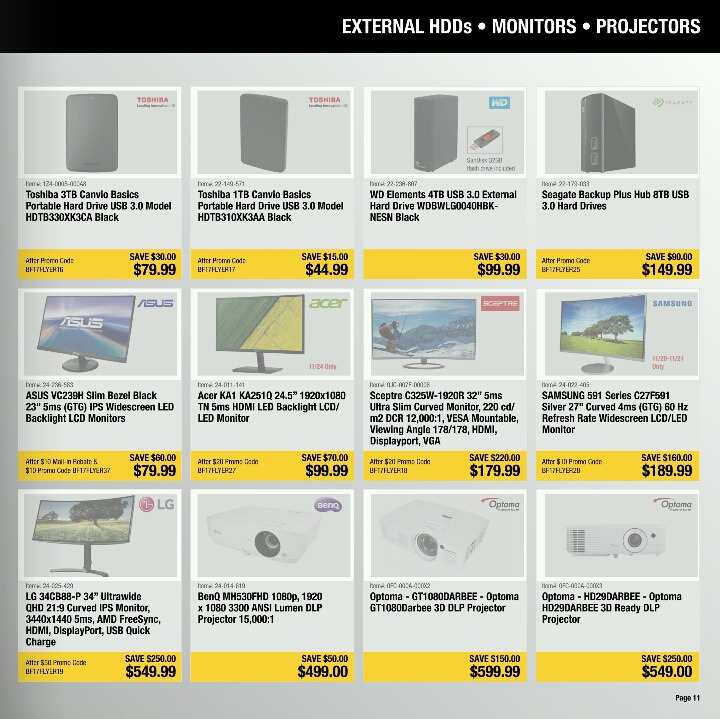 Newegg 블랙프라이데이 할인 품목 (새벽 3시부터 시작) | 인스티즈