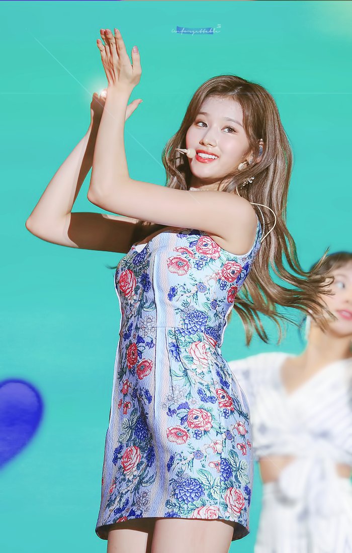 180723 트와이스 사나 - DTNA + What is love ? + Likey 울산 음악중심 | 인스티즈