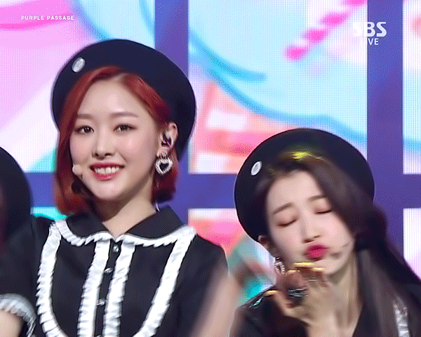 오늘 인기가요 미미 하나.gif | 인스티즈