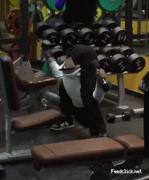 헬스장 빌런 모음.gif | 인스티즈