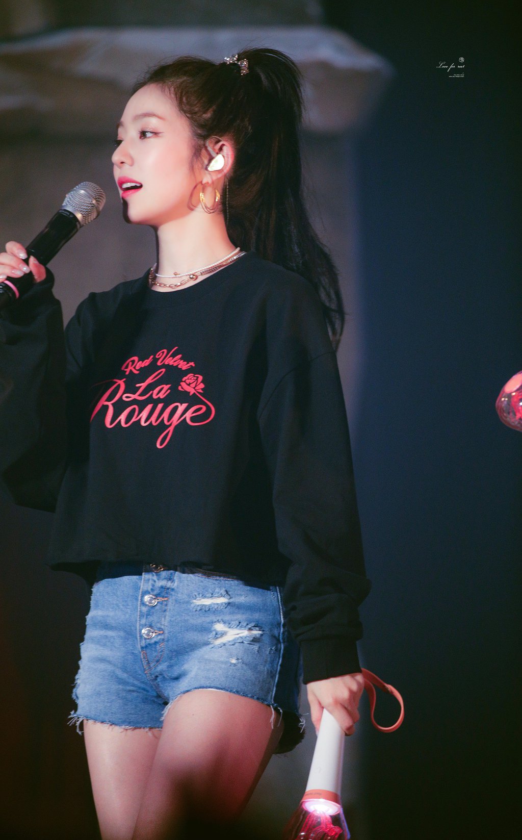 콘서트에서 머리묶은 아이린.jpg | 인스티즈