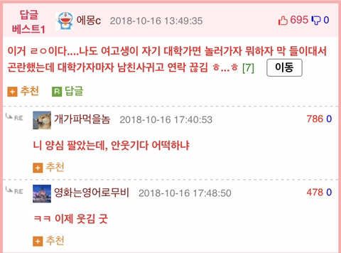 여고생의 대시가 부담스러운 31살 떡집 총각.jpg | 인스티즈