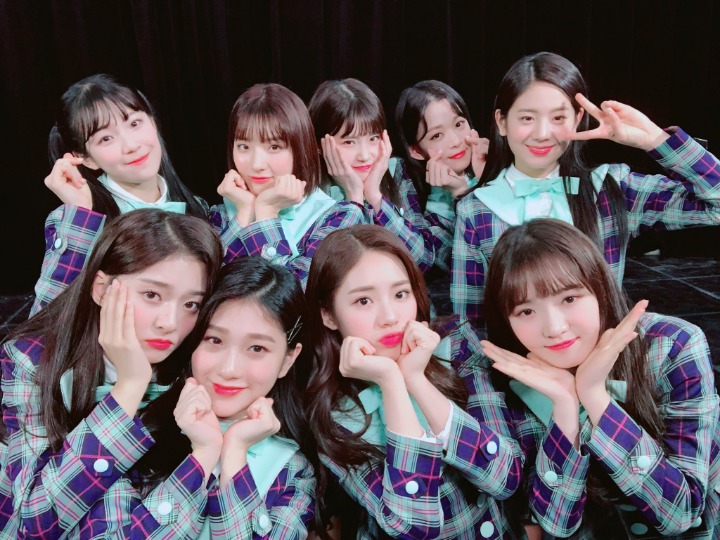 프로미스나인 음악방송 후 찍은 사진들 | 인스티즈