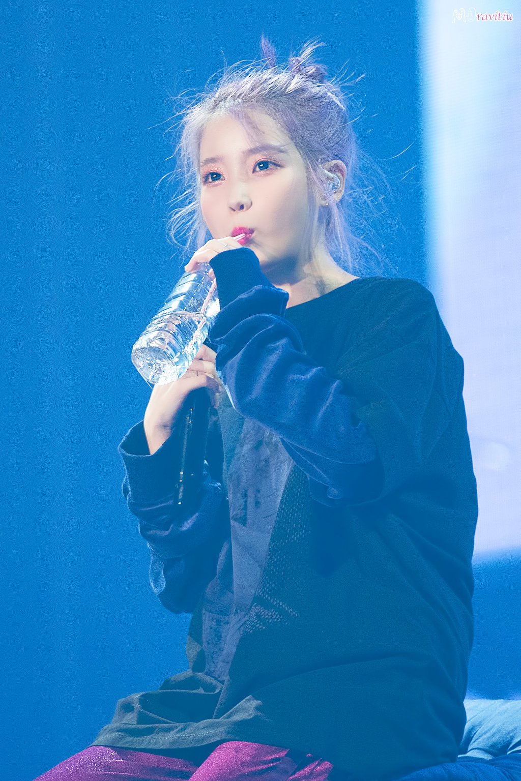 보라색 머리 아이유.jpg | 인스티즈