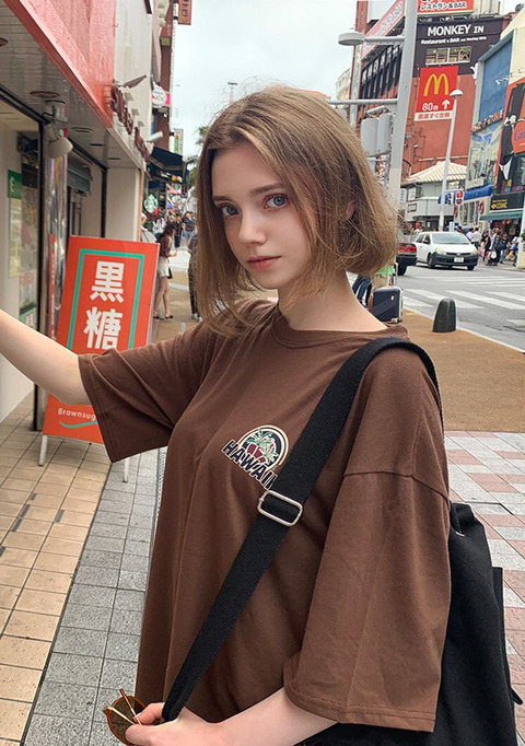 단발머리 이미지